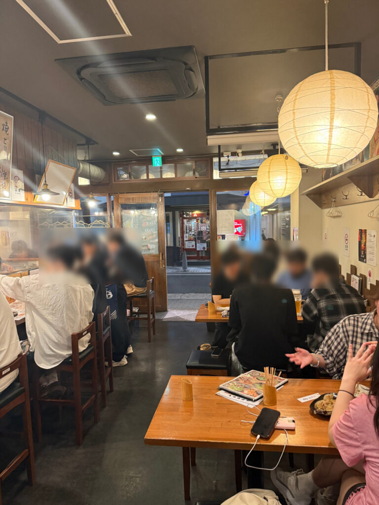 일본 오사카 신사이바시 번화가 심야 야키토리 맛집 3