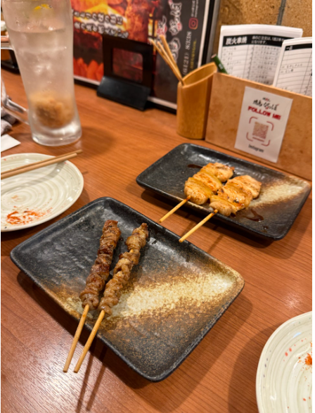 일본 오사카 신사이바시 번화가 심야 야키토리 맛집 12