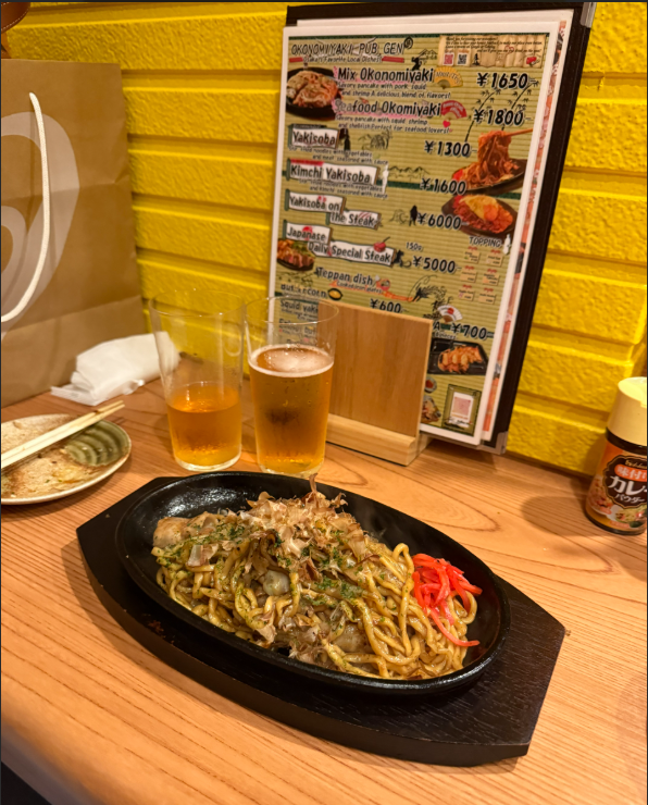 오사카 도톤보리 근처 웨이팅 오코노모야끼 맛집 13