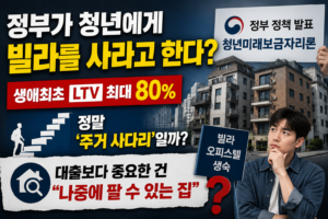 정부가 청년에게 빌라를 사라고 한다? 청년미래보금자리론의 함정 4