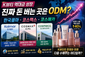 K뷰티 역대급 수출, 진짜 수혜자는 ODM? 코스맥스·한국콜마·코스메카 비교 5