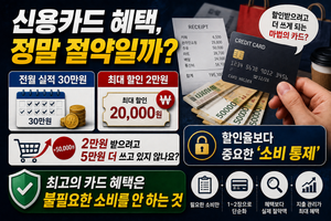 신용카드 혜택보다 중요한 것은 소비 통제다｜할인받으려다 더 쓰는 이유 5