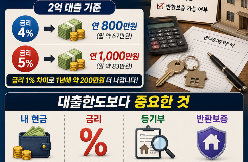 전세 3억인데 대출부터 알아봐야 할까? 가을 이사철 체크리스트