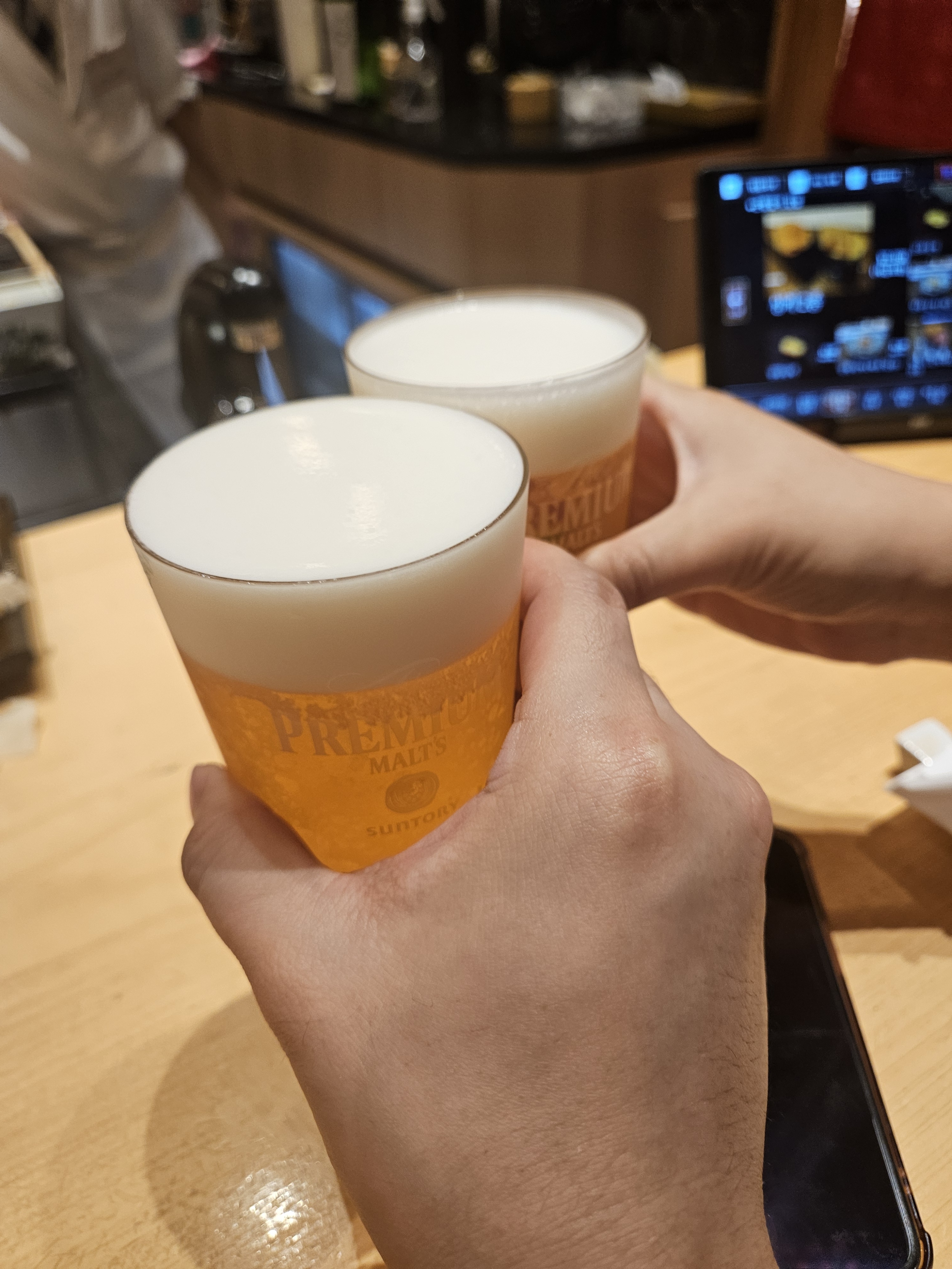 오노데라 본점 산토리 생맥주